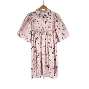 Floral Pink Kids Dress